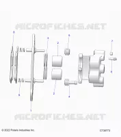 BRAKES, PINZA TRASERA