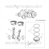 ENGINE, CIGUEÑAL AND PISTON