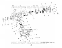 TREN, MID CAJA DE ENGRANAJES INTERNALS