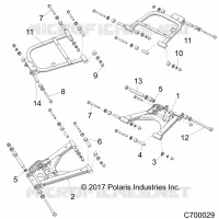 SUSPENSION TRASERA CONTROL ARMS