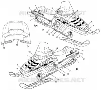 ETIQUETAS 500 RMK 0982964 and EUROPEAN 500 RMK E982964 (4942634263A013)