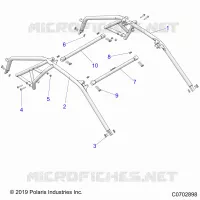 CHASSIS, CAB BASTIDOR
