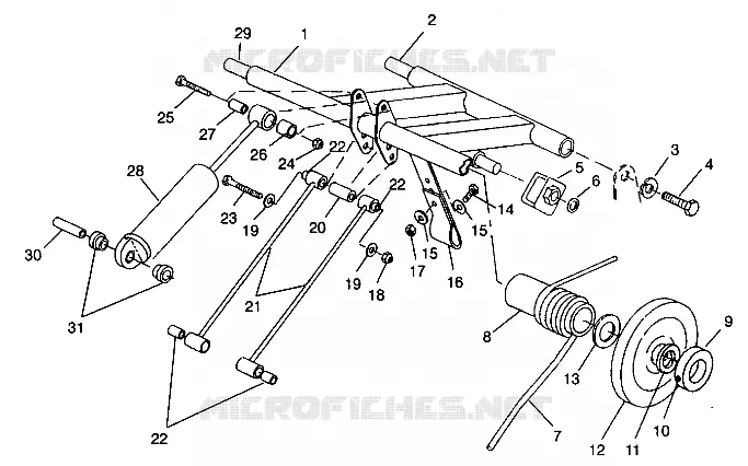 TRASERO ARM PAR 440 XCR 0941760 (4925182518022A)