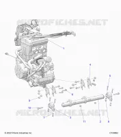 MOTOR, MOUNTING & LONG BLOCK