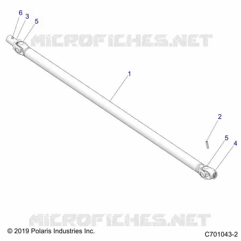 TREN, FRONT PROP SHAFT