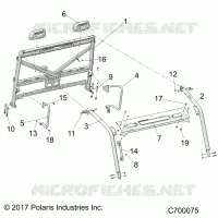 CHASSIS, CAB BASTIDOR