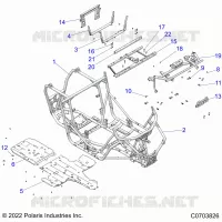 CHASSIS, MAIN FRAME AND ESQUÃD PLATES
