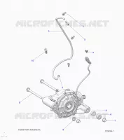 TREN, FRONT GEARCASE MOUNTING