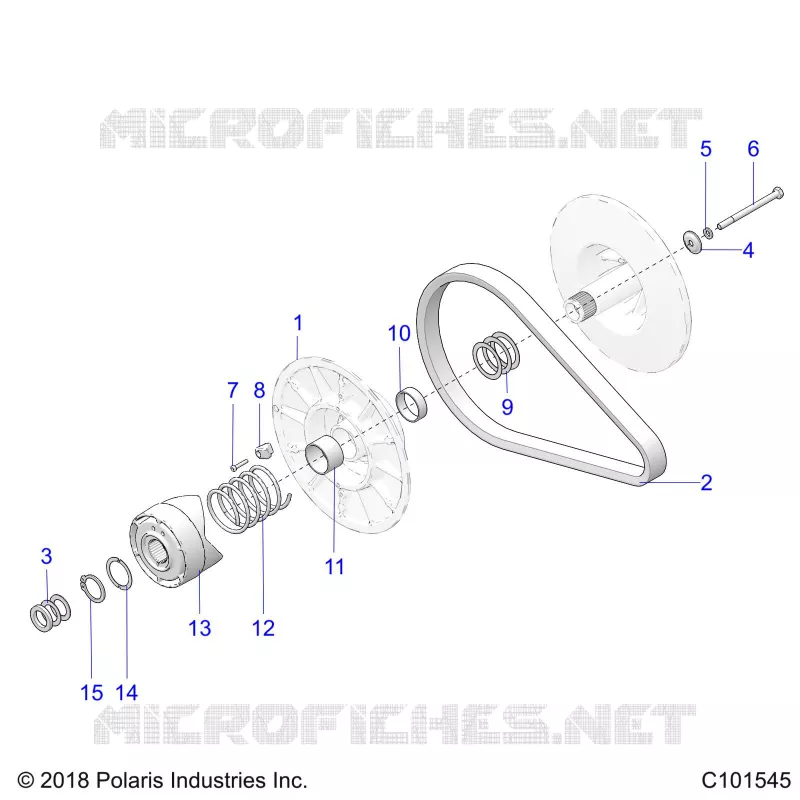 TREN, SECONDARY CLUTCH