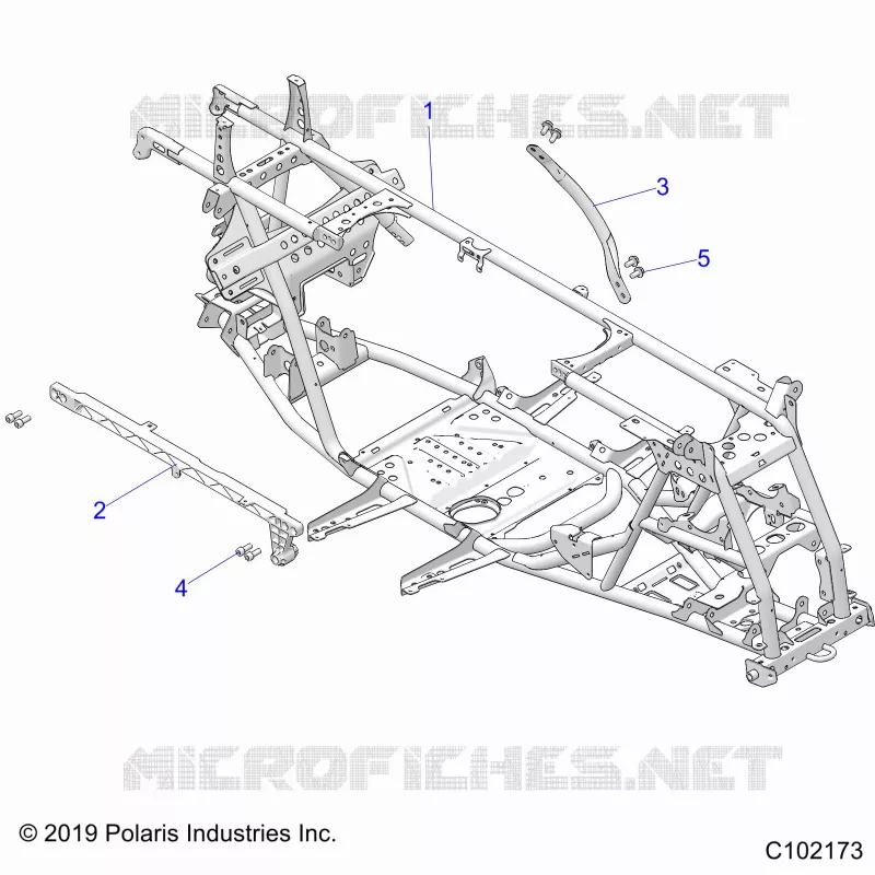 CHASSIS, MAIN BASTIDOR