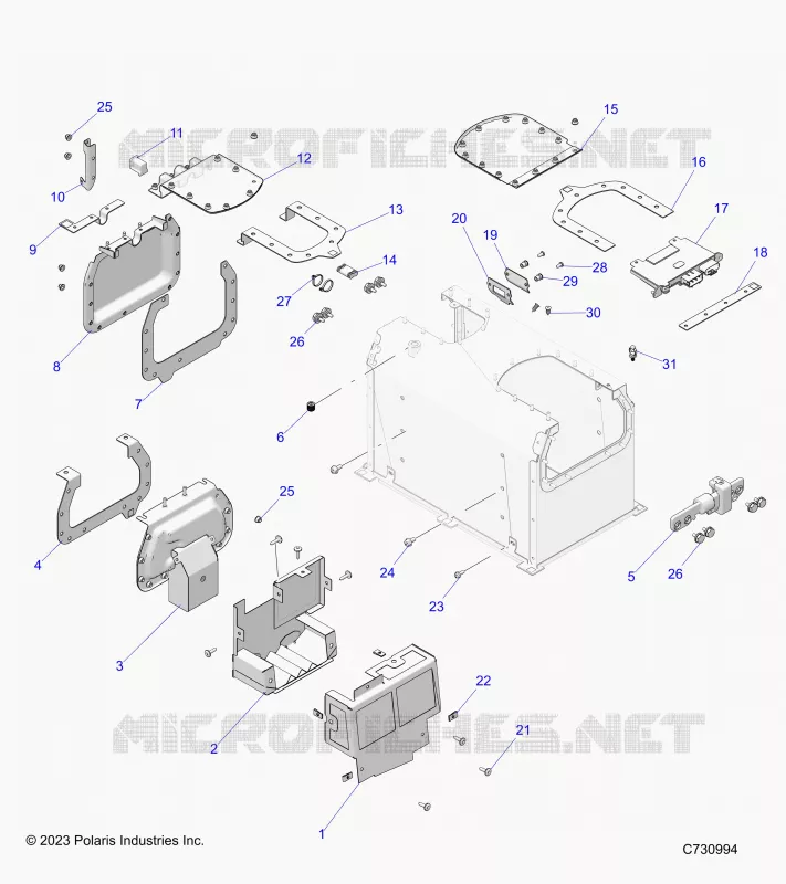 ELECTRICA, BATTERY,SERVICE COMPONENTS, R23E3CC2BD (C730994)