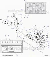 ELECTRICA, WIRE HARNESS, CHASSIS, PREMIUM