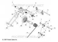 SUSPENSION, TRASERO ARM PAR