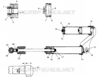 CHOQUE FOX, GAS, RESERVOIR  Scrambler 500 W97BC50A (4943074307C013)