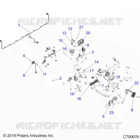 ELECTRICA, WIRE HARNESS COMPONANTS- R21RSF99AK (C700676)