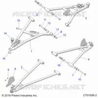 SUSPENSIÃ“N DELANTERA CONTROL ARMS