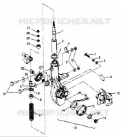 puntal delantero SPORTSMAN 500 W969244 (4936093609B005)