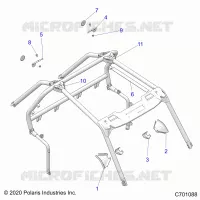 CHASSIS, CAB FRAME ACCESSORIOS