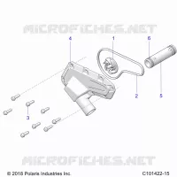 MOTOR, WATERPUMP IMPELLER AND COVER