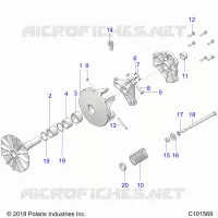 TREN, PRIMARY CLUTCH