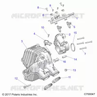 ENGINE, TOMA DE AIRE MANIFOLD