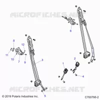 ASIENTO BELT MOUNTING