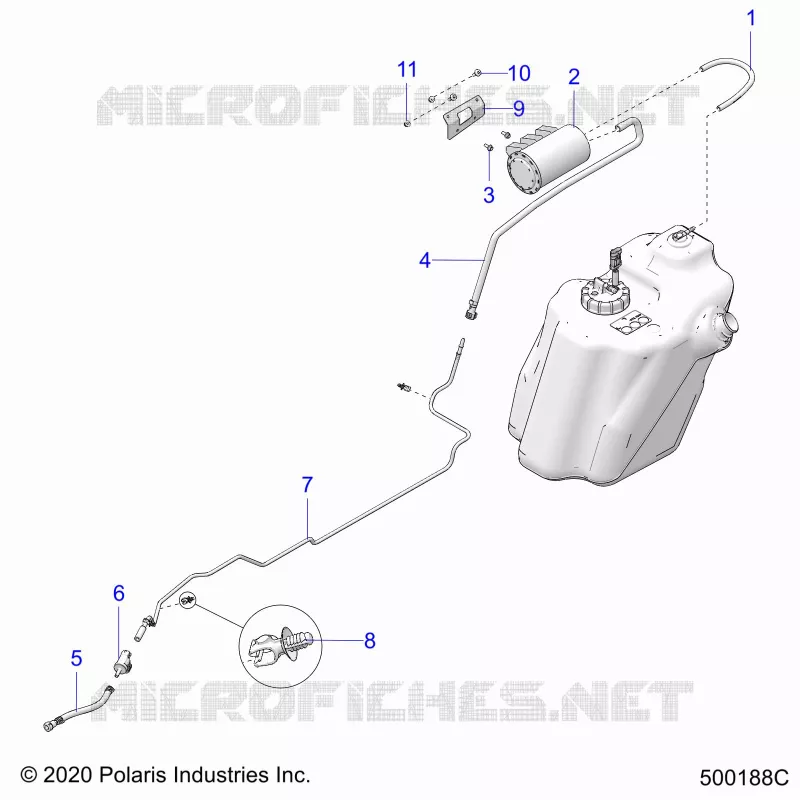 SISTEMA DE COMBUSTIBLE, EVAPORATIVE (CALIFORNIA ONLY)