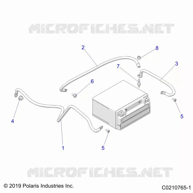 ELECTRICA, BATTERY CABLES