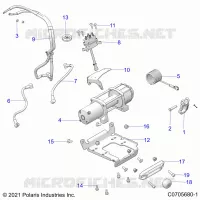 CHASSIS, CABRESTANTE