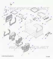 ELECTRICA, BATTERY, SERVICE COMPONENTS, R24E3GC4FD/SC4CD/SC4FD (C731086)
