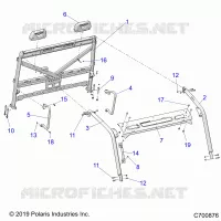 CHASSIS, CAB BASTIDOR