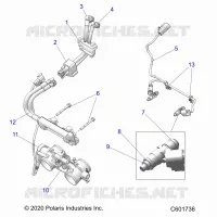 SISTEMA DE COMBUSTIBLE, RAIL, LINES AND THROTTLE BODY