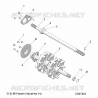 DRIVE TRAIN, JACKSHAFT AND EJE DE TRANSMISIÃ“N