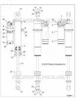 SUSPENSION TRASERA SHOCK INTERNALS