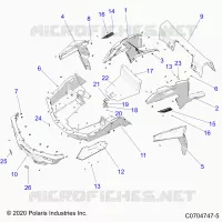 CARROCERÍA POSTERIOR RACK AND FENDERS