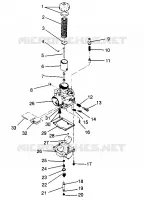 CARBURADOR CLASSIC TOURING 0963365 AND EUROPEAN CLASSIC TOURING E963365 (4933623362C012)