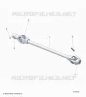 TREN, FRONT PROP SHAFT
