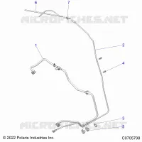 SISTEMA DE COMBUSTIBLES, FUEL LINES, STD.