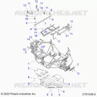 CHASSIS, MAIN FRAME AND ESQUÃD PLATE