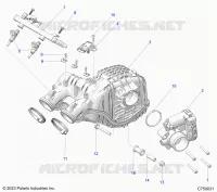 ENGINE, TOMA DE AIRE MANIFOLD