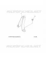 CHASIS, FUEL TANK SUPPORT BRACKET