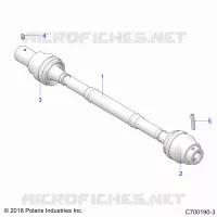 TREN, FRONT PROP SHAFT