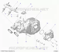 ENGINE, TOMA DE AIRE MANIFOLD