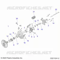 TREN, PRIMARY CLUTCH