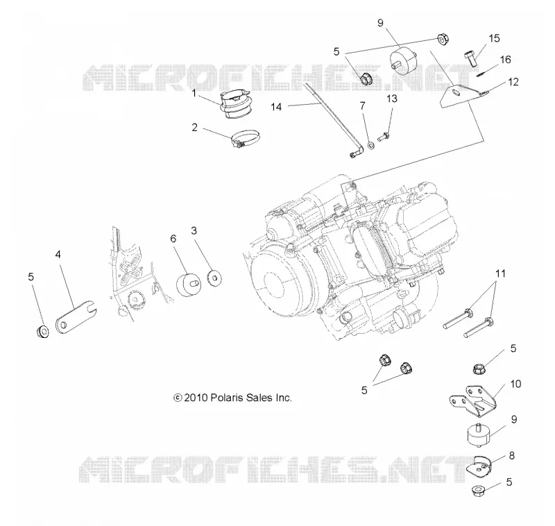 MOTOR, MOUNTING