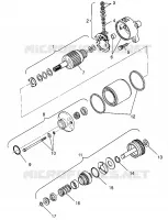MOTOR DE ARRANQUE  Scrambler 500 W97BC50A (4943074307D013)