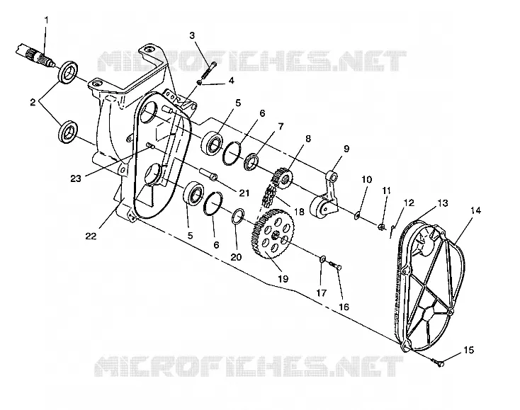 CADENACASE ASSEMBLY STORM/0932770 AND STORM SKS/0932570 (4923032303017A)
