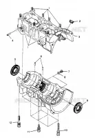 CAJA DEL CIGÜEÑAL 500 0972764,  EUROPEAN 500 E972764,  500 SKS 0972564, EUROPEAN 50 (4938393839C014)