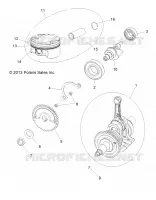 MOTOR, CIGUEÑAL, PISTÓN AND BALANCE SHAFT