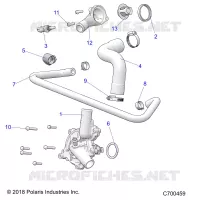 MOTOR, WATERPUMP AND BYPASS